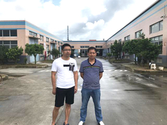 江西郭总到堡润家具漆广东生产基地参观考察