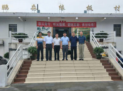军民融合服务中心陪同军委后勤保障部领导一行前往鹏森缘考察