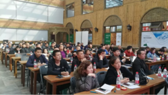 千山木业山西经销商峰会火爆现场,大豆胶板材成新宠