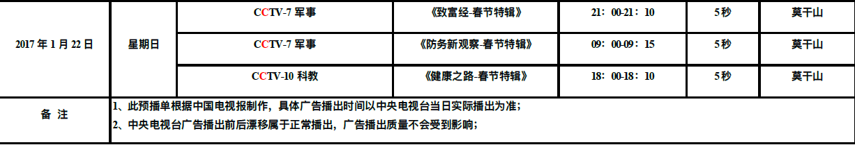 莫干山强势登陆央视平台,敬请期待!