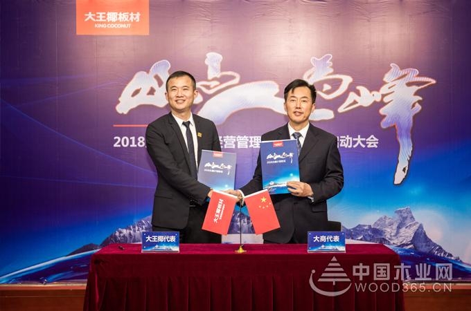 把握趋势转型,主动进击市场:大王椰2018年大商计划正式启动