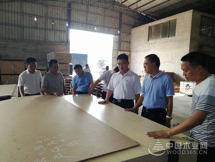 钦州市委领导莅临昌宏千赢国际娱乐免费试玩总部视察指导