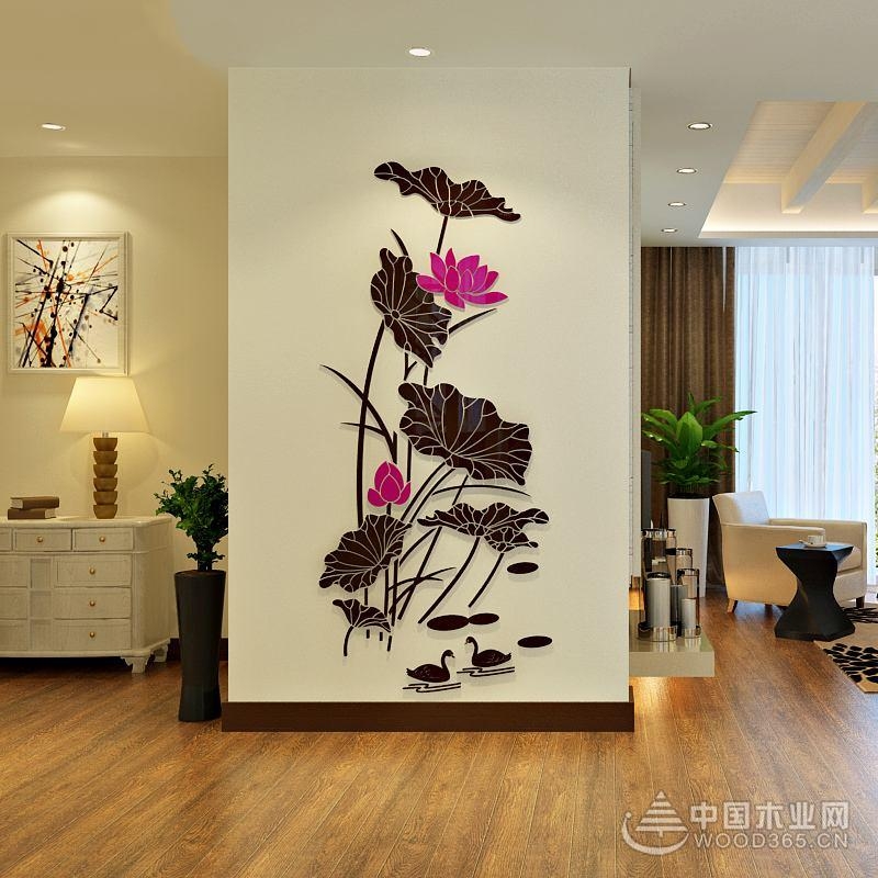 立体墙贴好不好?