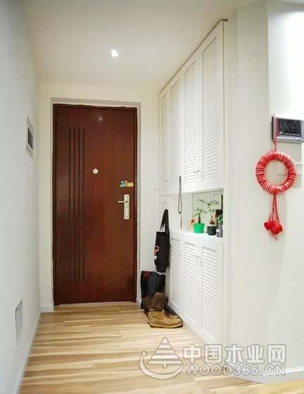 10款嵌入式进门玄关鞋柜装修效果图