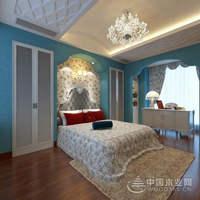 20款女生卧室设计效果图,不同的色彩展示的是不一样的装修效果