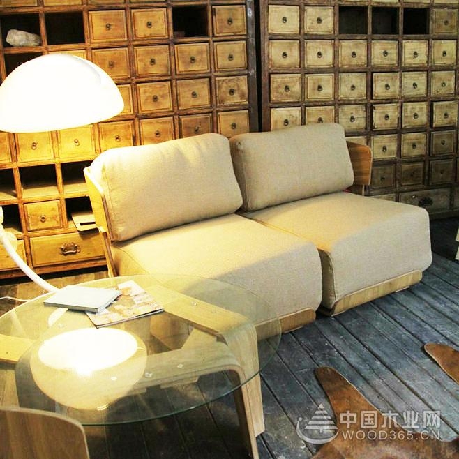 给客厅增添一点浪漫,14款客厅双人沙发床效果图