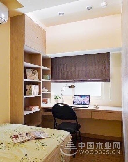 书房和卧室兼备,10款卧室书桌实景图
