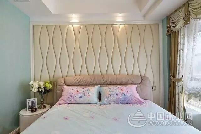 面积不大也是个舒适小家,65平米欧式两房一厅装修效果图