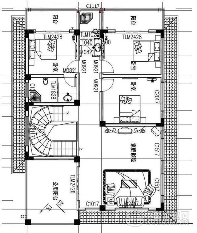 四层农村住房设计图含外观图片自建四层房屋推荐