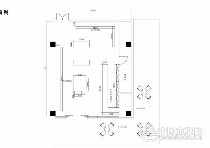 9张超市设计平面图,充分考虑众多方面的因素