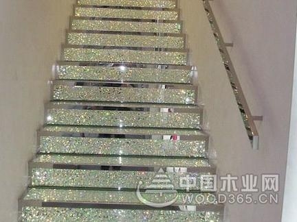 好看的水晶楼梯效果图片欣赏