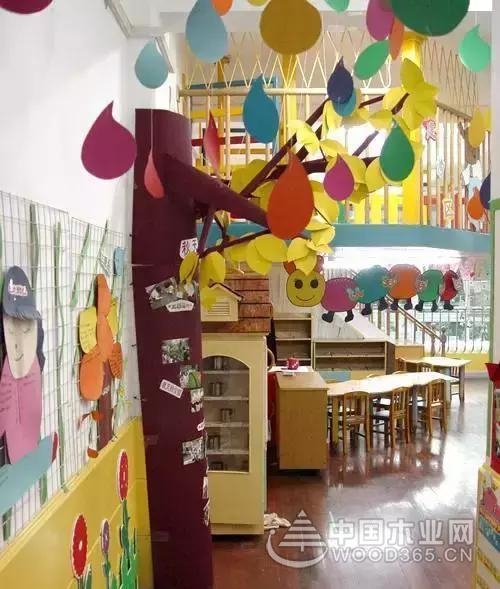 25张有创意的幼儿园室内环境布置效果图片