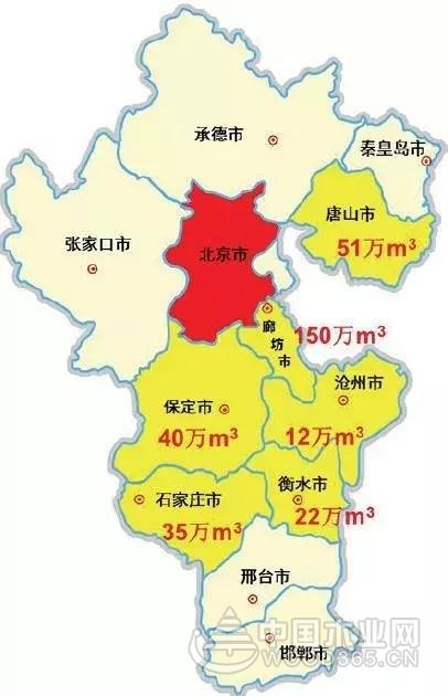河北省刨花板生产线及产能分布