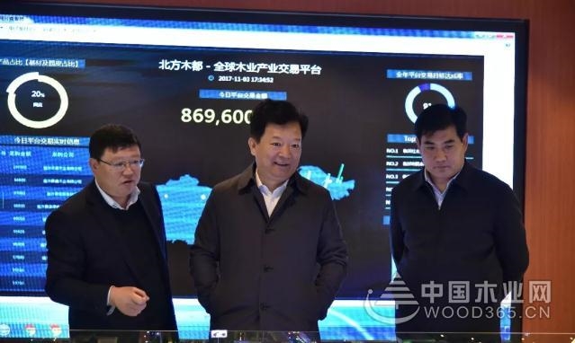 临沂市委副书记郑德雁调研费县木业产业发展情况