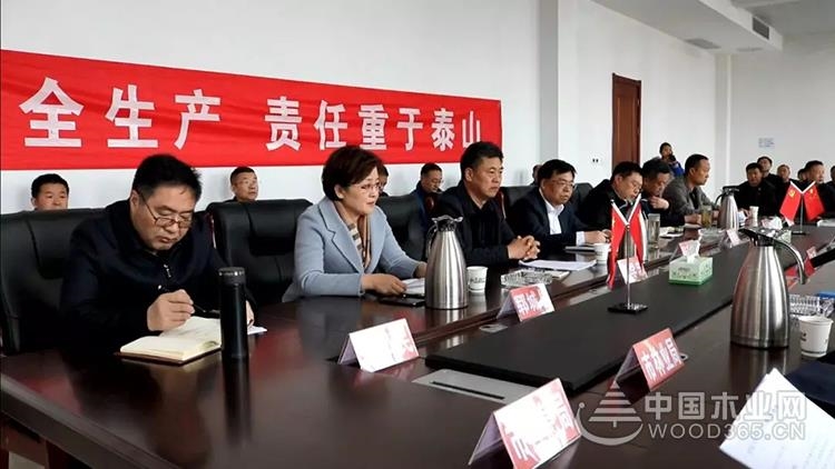 冯艳丽及市安委会有关成员单位负责人赴曹县调研粉尘防爆专项整治工作