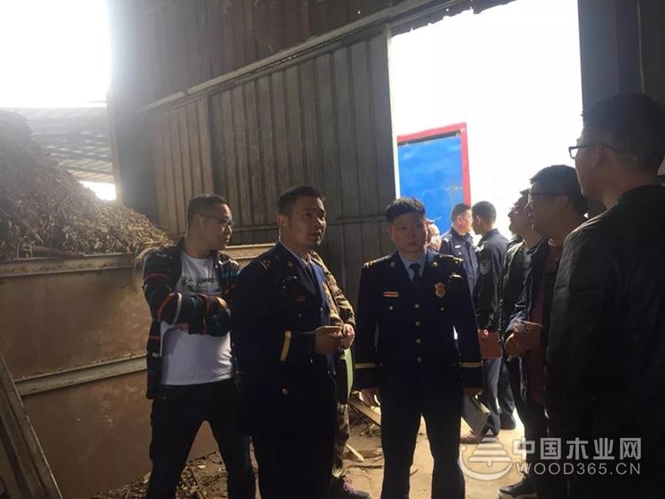 江苏沭阳多部门联合督导木材加工企业隐患整改
