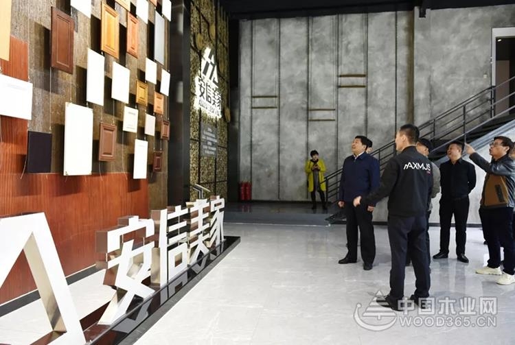 临沂市林业局实地调研木业产业新旧动能转换进程